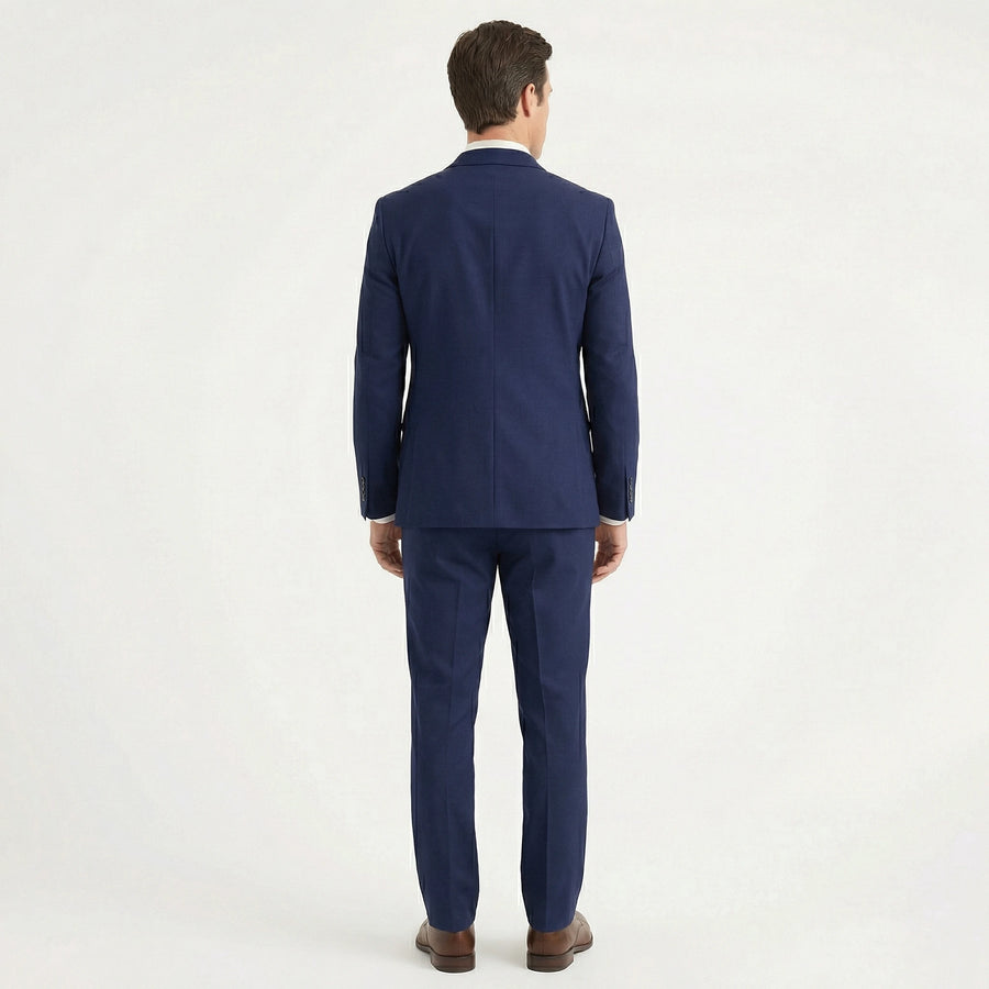 Stonebrook Studio - Stonebrook Studio | Men’s Three Piece Suit Slim Fit Cotton Wedding Outfit