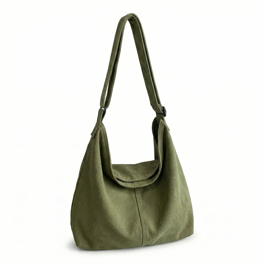 Stonebrook Studio - Stonebrook Studio | Women’s Canvas Shoulder Bag - Spacious Lightweight Everyday Use