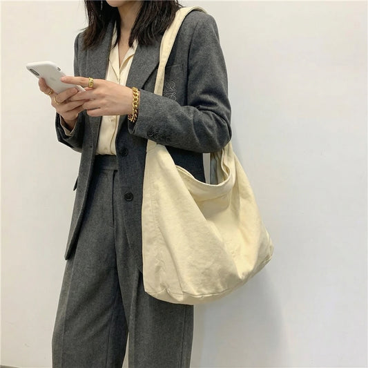Stonebrook Studio - Stonebrook Studio | Women’s Canvas Shoulder Bag - Spacious Lightweight Everyday Use
