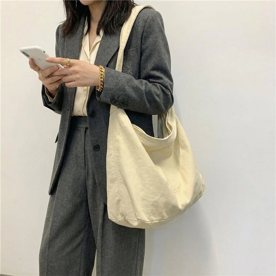 Stonebrook Studio - Stonebrook Studio | Women’s Canvas Shoulder Bag - Spacious Lightweight Everyday Use