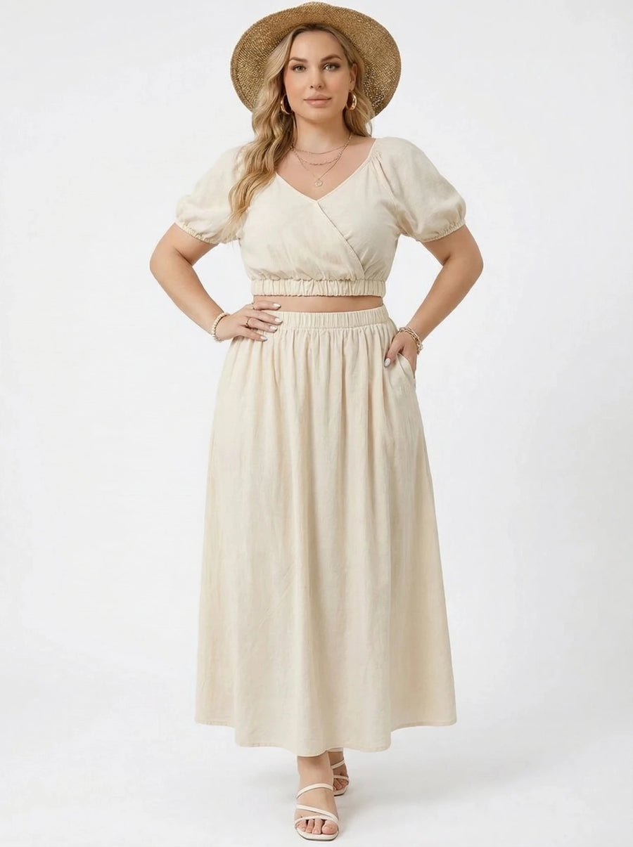 Stonebrook Studio - Stonebrook Studio | Women’s Maxi Dress Set - Comfortable Loose Fit Two Piece