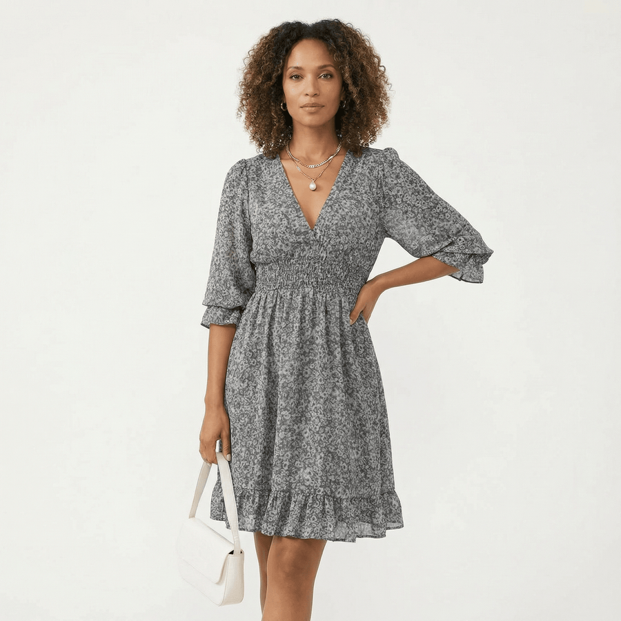 Stonebrook Studio - Stonebrook Studio | Women’s Bohemian Floral Dress - Breathable Midi Fit