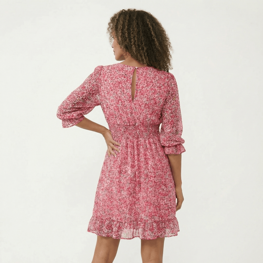 Stonebrook Studio - Stonebrook Studio | Women’s Bohemian Floral Dress - Breathable Midi Fit