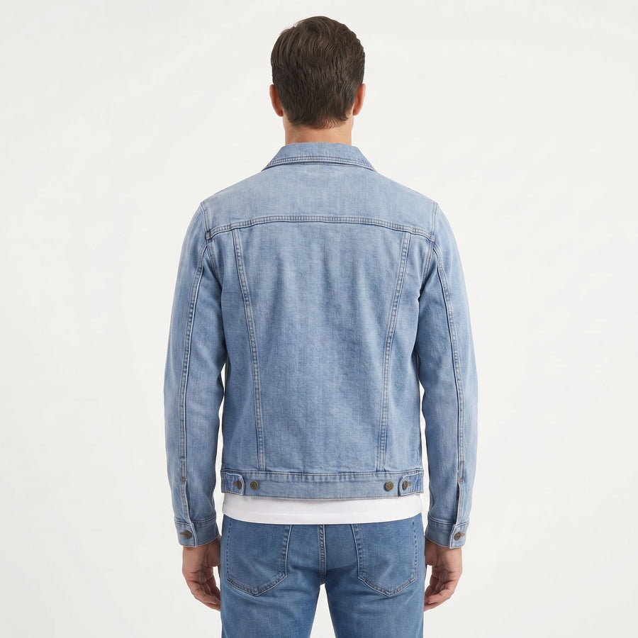Stonebrook Studio - Stonebrook Studio | Men’s Denim Jacket Slim Fit Lightweight Casual Outwear