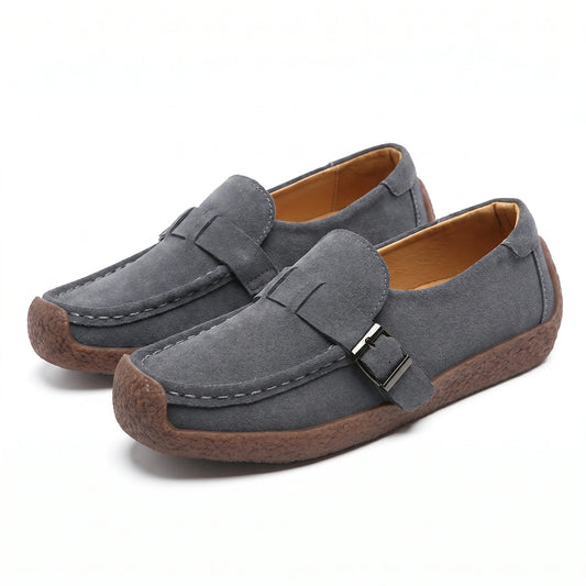 Stonebrook Studio - Stonebrook Studio | Women’s Slip - On Loafers Faux Leather Breathable Comfort Flat