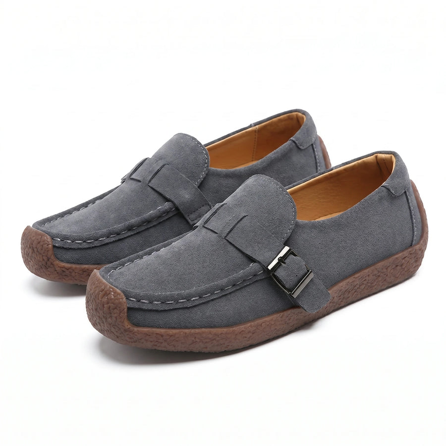 Stonebrook Studio - Stonebrook Studio | Women’s Slip - On Loafers Faux Leather Breathable Comfort Flat