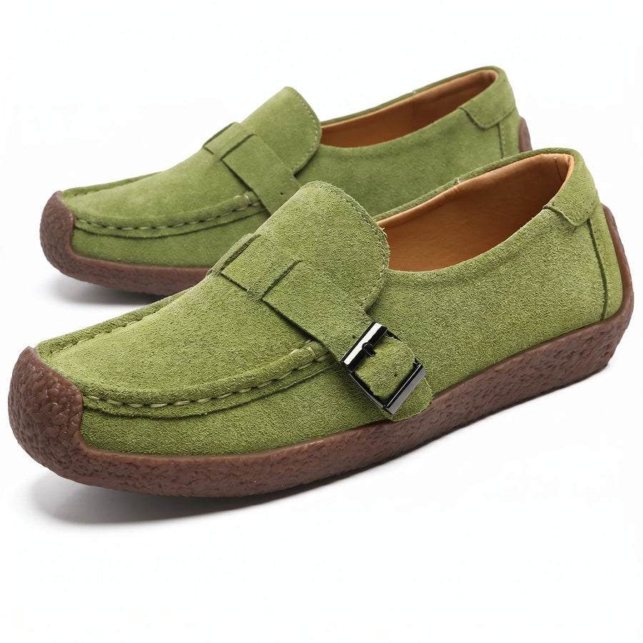 Stonebrook Studio - Stonebrook Studio | Women’s Slip - On Loafers Faux Leather Breathable Comfort Flat