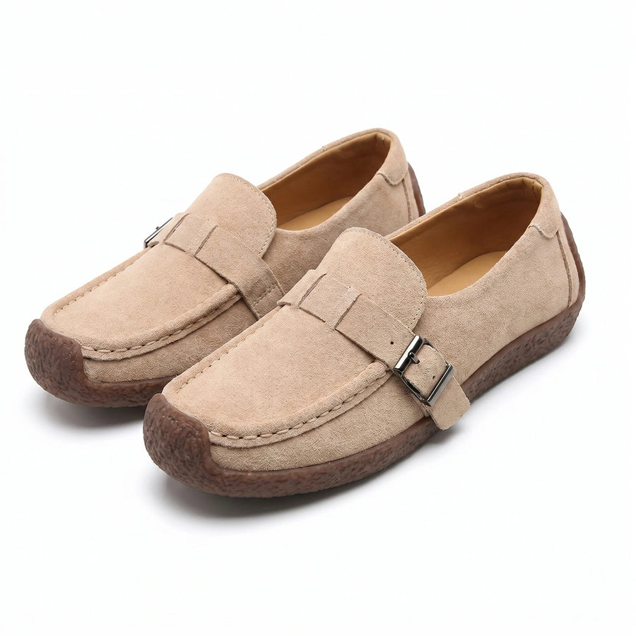 Stonebrook Studio - Stonebrook Studio | Women’s Slip - On Loafers Faux Leather Breathable Comfort Flat