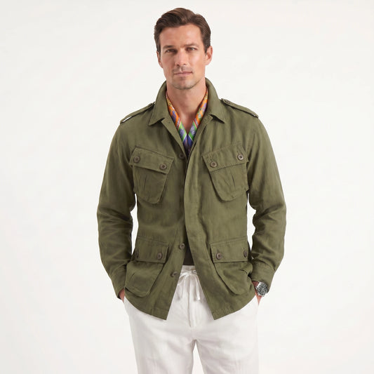 Stonebrook Studio - Stonebrook Studio | Men’s Utility Overshirt Lightweight Durable Casual Jacket