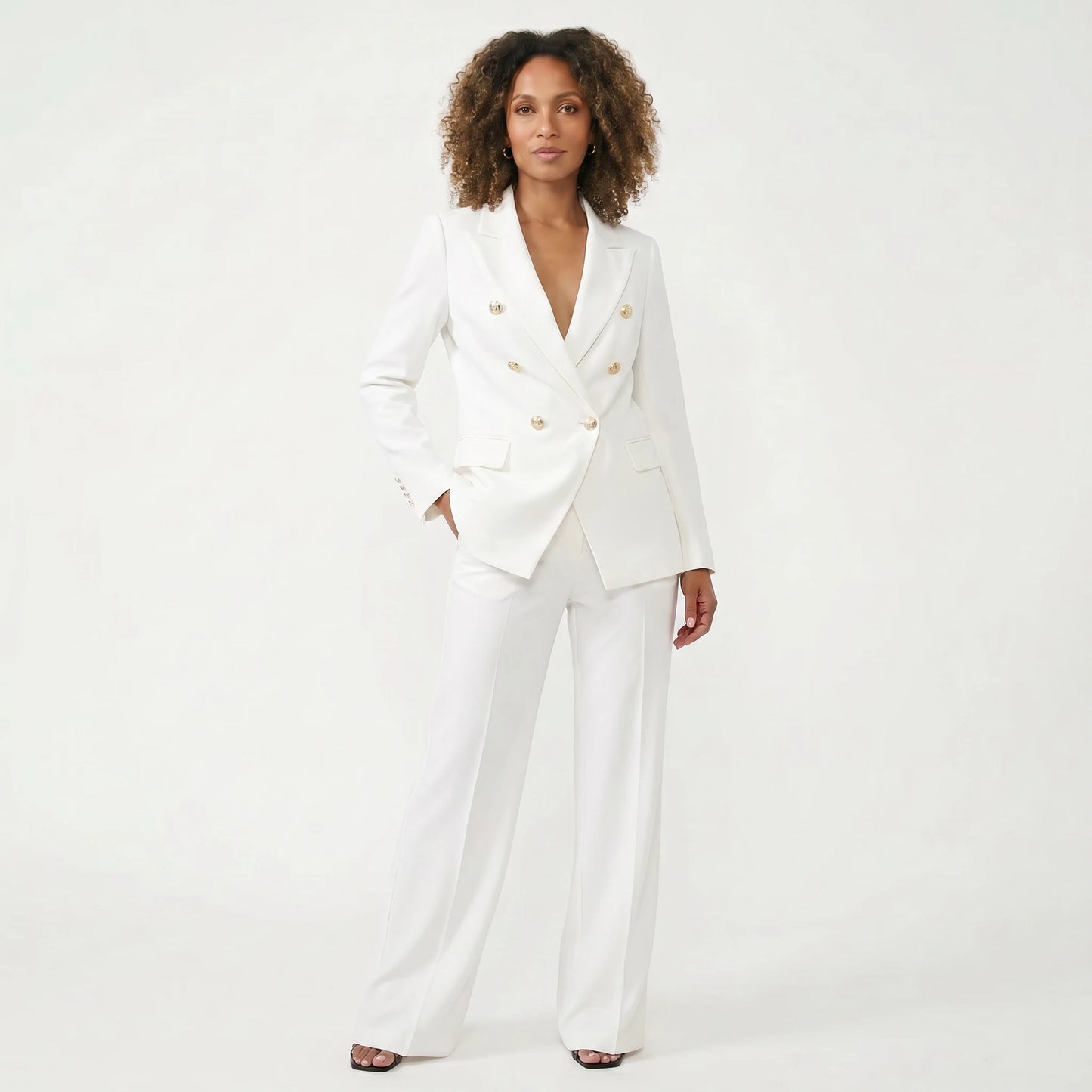 Stonebrook Studio - Stonebrook Studio | Women’s Suit Set Tailored Blazer And Trousers