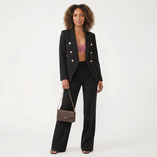 Stonebrook Studio - Stonebrook Studio | Women’s Suit Set Tailored Blazer And Trousers