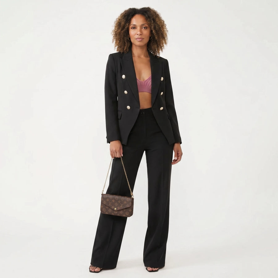 Stonebrook Studio - Stonebrook Studio | Women’s Suit Set Tailored Blazer And Trousers