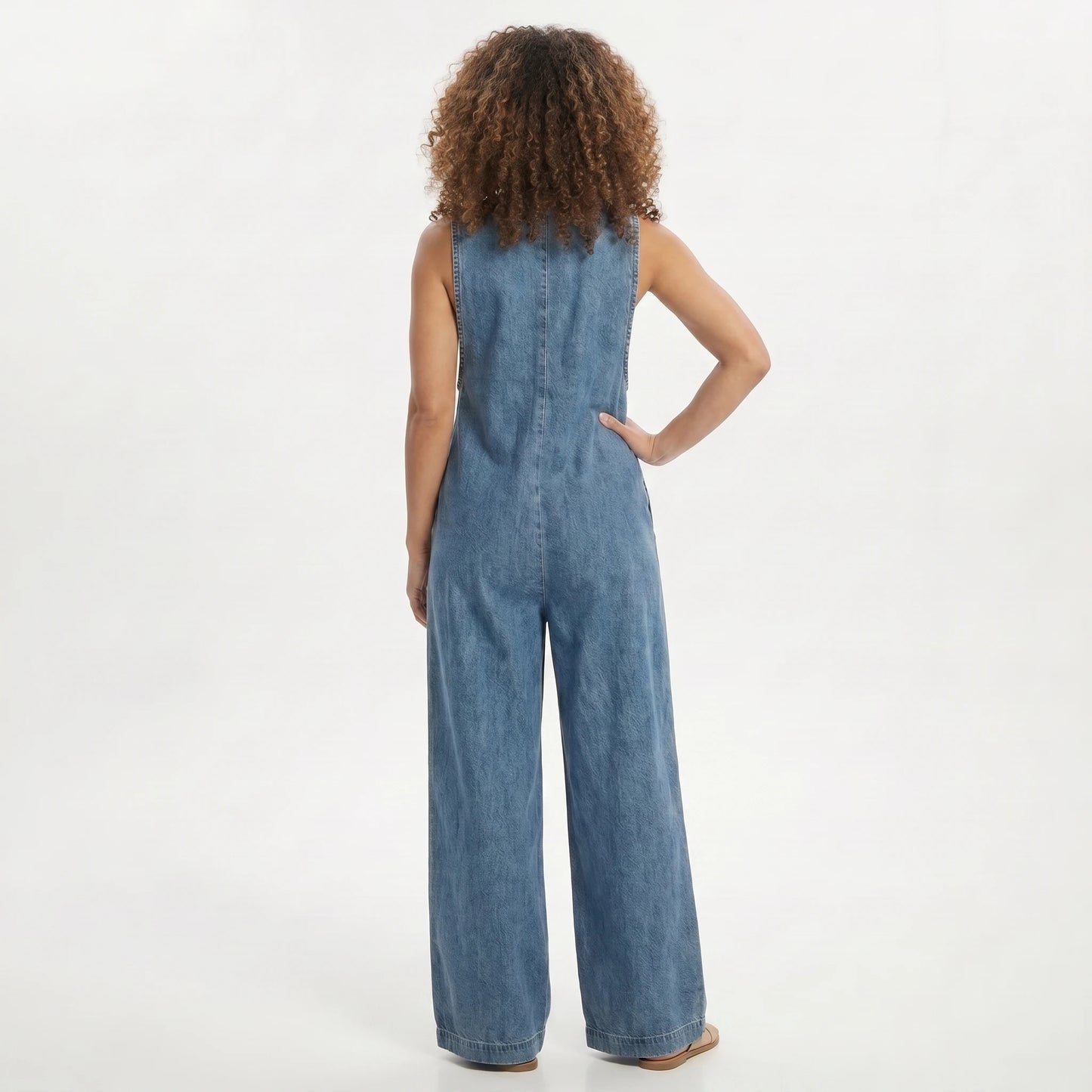 Stonebrook Studio - StonebrookStudio | Women’s Boho Washed Denim Jumpsuit