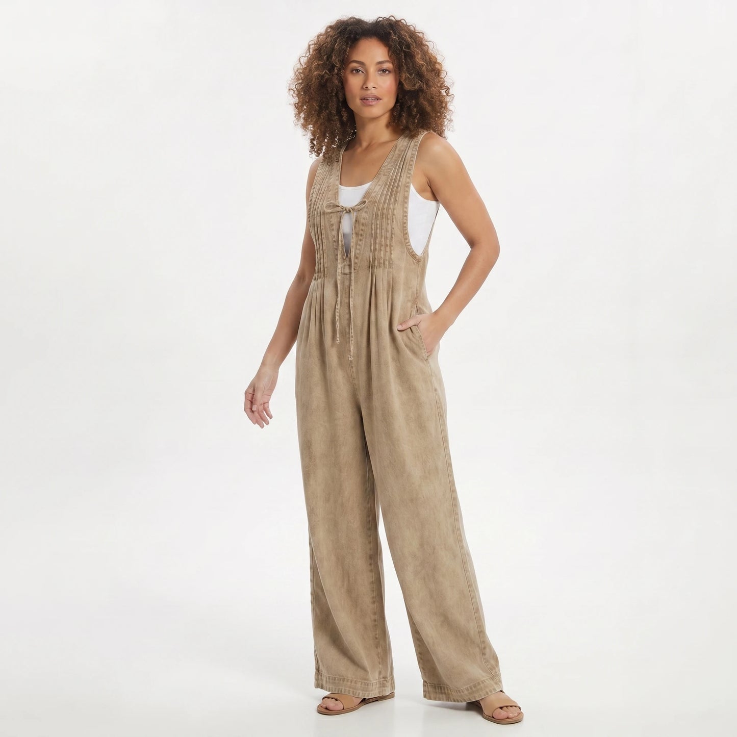 Stonebrook Studio - StonebrookStudio | Women’s Boho Washed Denim Jumpsuit